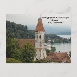 avonturen voor iedereen Briefkaart Thun, Zwitserla