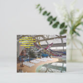 avonturen voor iedereen briefkaart van het Wereld  (Staand voorkant)