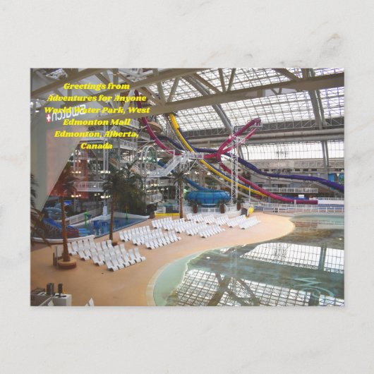 avonturen voor iedereen briefkaart van het Wereld  (Voorkant)