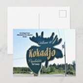 avonturen voor iedereen Kokadjo, Maine Briefkaart (Voorkant / Achterkant)