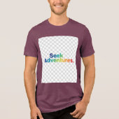 Avonturen zoeken – Verken verder dan een T-shirt (Voorkant)