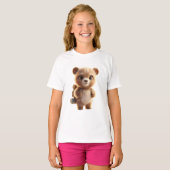 Avonturenbeer 3D T-shirt (Voorkant volledig)