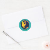 avonturenclub ronde sticker (Envelop)