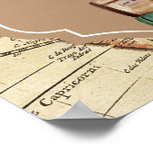 Avonturenkaart Bruidsdouche Welkomstbord Poster (Hoek)