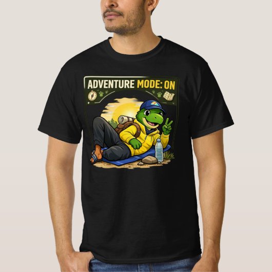 Avonturenmodus Dino T-shirt (Voorkant)