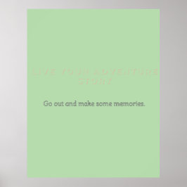 Avonturenposter Poster
