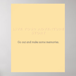 Avonturenposter Poster