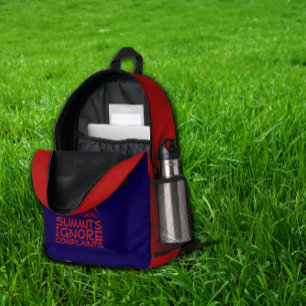 Avonturenroute Wandelen  blauw rood Rugzak