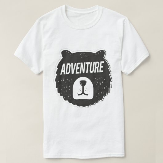 Avonturensticker T-shirt (Design voorkant)