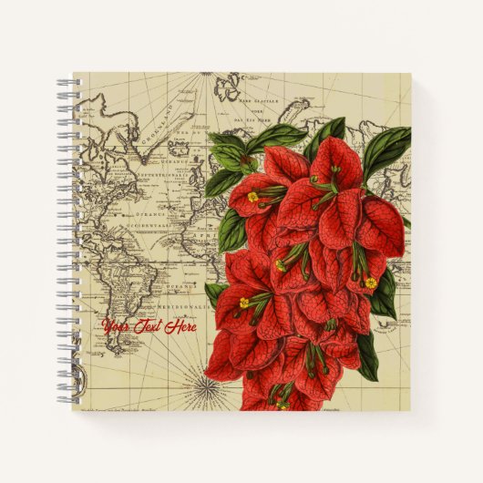 Avonturiers Bougainvillea Notitieboek (Voorkant)
