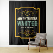 avonturiers wilden op Tavern bijeenkomen Wandkleed (In situ)