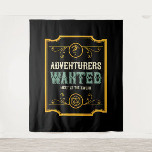 avonturiers wilden op Tavern bijeenkomen Wandkleed