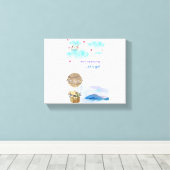 avonturiersclipart canvas afdruk (Insitu (Houten vloer))