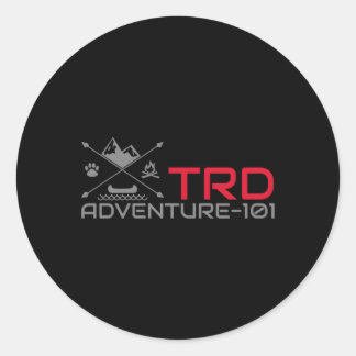 Avontuur 101 TRD Perforce Off-Road Ronde Sticker