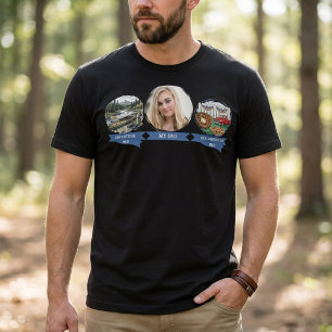 Avontuur Alle Amerikaanse Mijn Vader Foto T-shirt