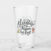 Avontuur? Alpaca My Bags Glas (Achterkant)