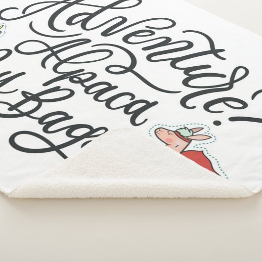 Avontuur? Alpaca My Bags Sherpa Deken (3/4)