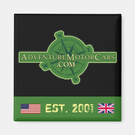 AVONTUUR AUTO'S MAGNEET (Voorkant)