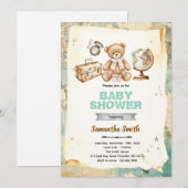 Avontuur Baby Shower Uitnodiging (Voorkant / Achterkant)