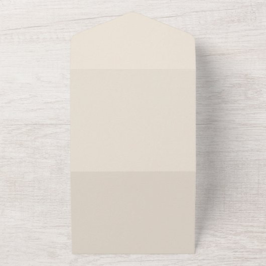 Avontuur Baby shower Waterverf Camper All In One Uitnodiging (Buitenkant)