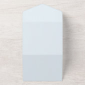 Avontuur Baby shower Waterverf Camper All In One Uitnodiging (Buitenkant)