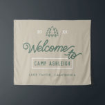 Avontuur Bachelorette Camp Achtergrond Wandkleed<br><div class="desc">Maak van uw vrijgezellenfeest een onvergetelijk outdoor avontuur met ons Camp Bachelorette Party Backdrop Tapestry. Gemaakt met de perfecte mix van rustieke charme en wildernis-geïnspireerd ontwerp, dit wandtapijt zet de scène voor een ongelooflijke kamp-thema viering. Of u nu een glamping uitje plant, een bergretraite of een gezellige huttenbijeenkomst, ons wandtapijt...</div>