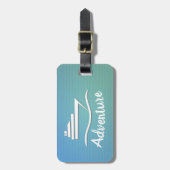 avontuur bagagelabel (Voorkant verticaal)