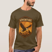 Avontuur Basic T-shirt voor Heren (Voorkant)