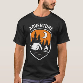 Avontuur Basic T-shirt voor heren