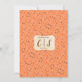 Avontuur Begin Rocky Mountain Bestemming Bruiloft Kaart (Achterkant)