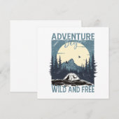 Avontuur Begin - Wild en gratis (Voorkant / Achterkant)