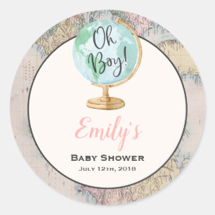 Avontuur Begins Favor Tag Sticker Seal