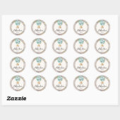 Avontuur Begins Favor Tag Sticker Seal (Vel)