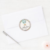Avontuur Begins Favor Tag Sticker Seal (Envelop)