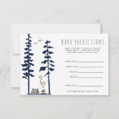 Avontuur begint | Baby shower gissen spel Kaart (Voorkant)