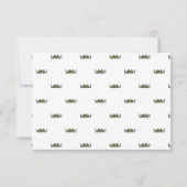 Avontuur begint | Baby shower gissen spel Kaart (Achterkant)