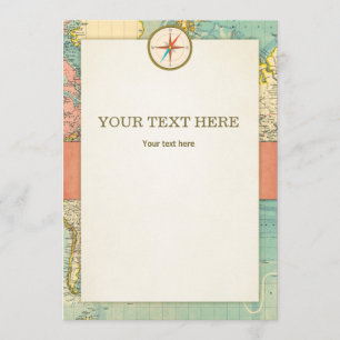 Avontuur begint Baby shower kaart Tafelteken