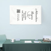 Avontuur begint baby shower scan QR code hart si Spandoek (Beurs)