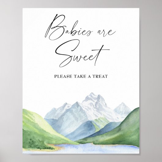 Avontuur begint! - baby's zijn schattig poster (Voorkant)