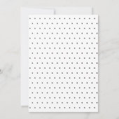 Avontuur Begint Beer Baby shower per Mail Kaart (Achterkant)