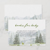 Avontuur Begint Bergen Bos Boeken voor Baby Informatiekaartje (Voorkant / Achterkant)