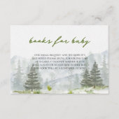 Avontuur Begint Bergen Bos Boeken voor Baby Informatiekaartje (Voorkant)