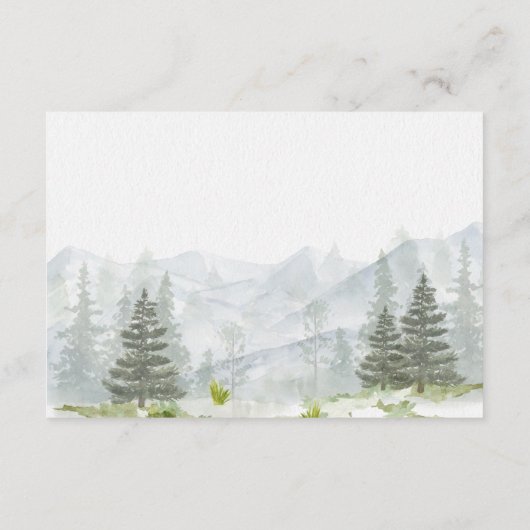 Avontuur Begint Bergen Bos Boeken voor Baby Informatiekaartje (Achterkant)