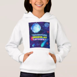 Avontuur begint bij liftoff geïsoleerde tuimelaar