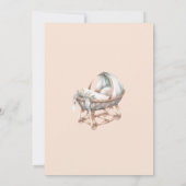 Avontuur begint Boho Baby shower Genderneutraal Kaart (Achterkant)