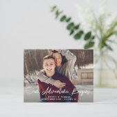 AVONTUUR BEGINT | Het briefkaart Datum opslaan (Staand voorkant)