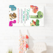 Avontuur begint met Baby Dino Spandoek (Insitu)