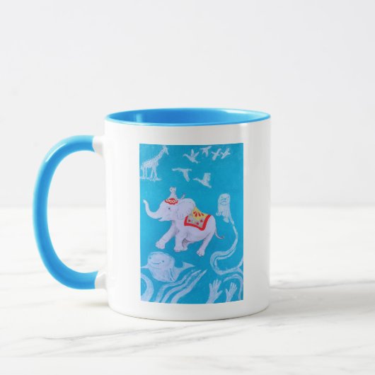 Avontuur begint met koffie mok (Links)