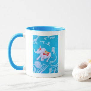 Avontuur begint met koffie mok