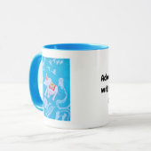 Avontuur begint met koffie mok (Voorkant links)